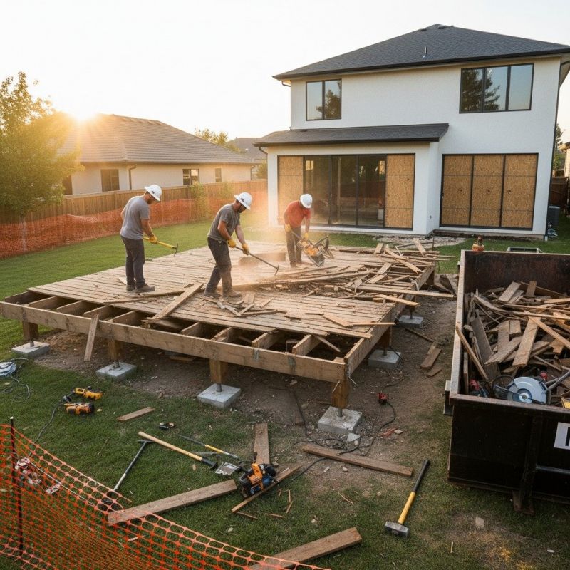 Patio Demolition Service detail
