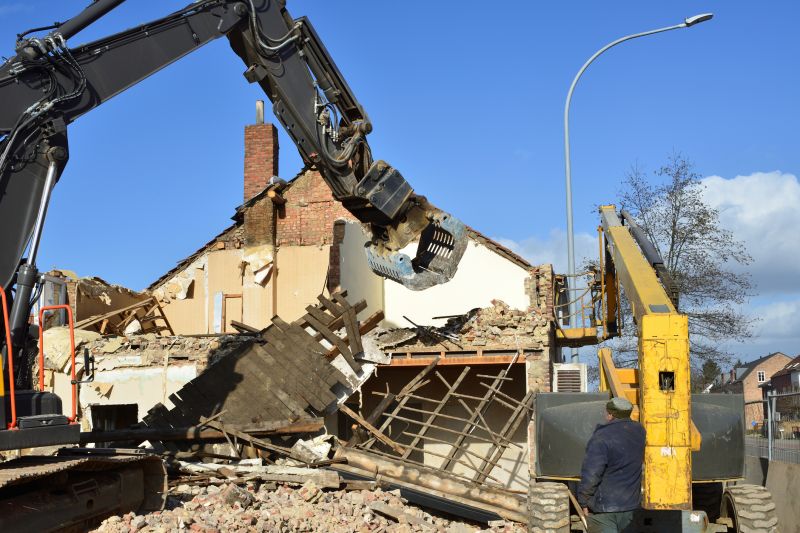 Products For Demolition Service in use
