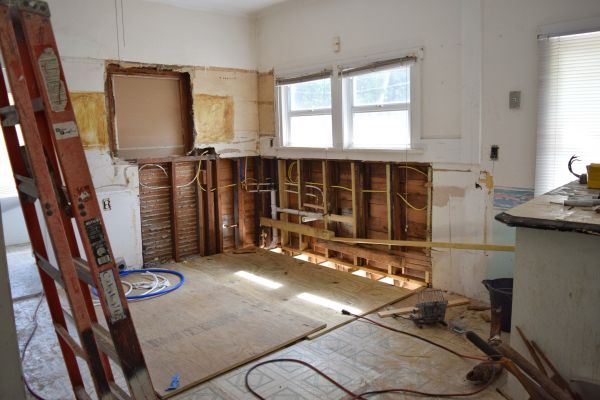 Bathroom Demolition in Hampton