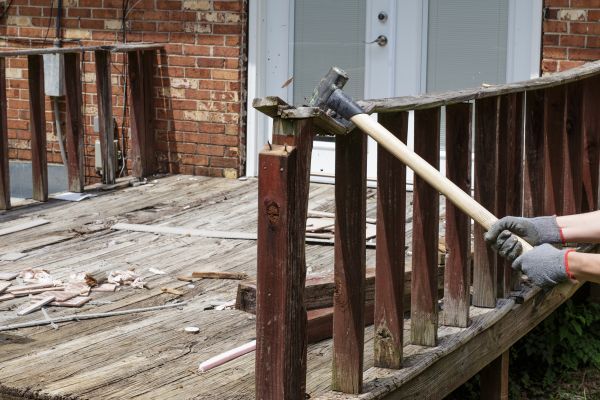 Deck Demolition Service in Hampton