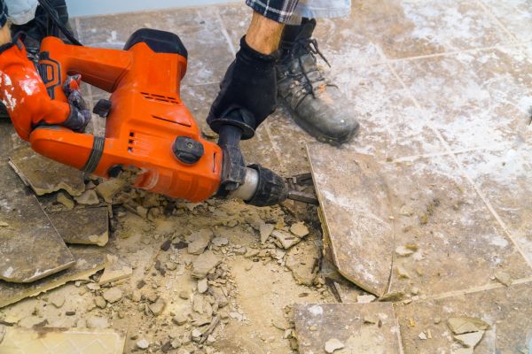 Floor Demolition in Hampton