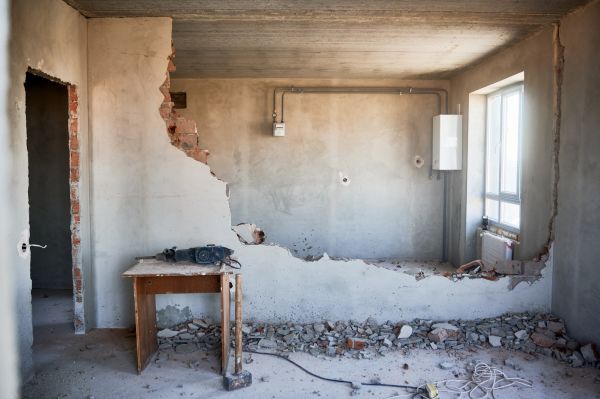 Wall Demolition in Hampton