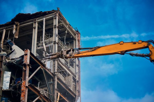 Factory Demolition in Hampton