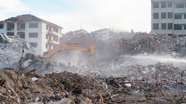 Apartment Demolition in Hampton