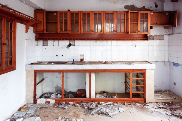 Kitchen Demolition in Hampton