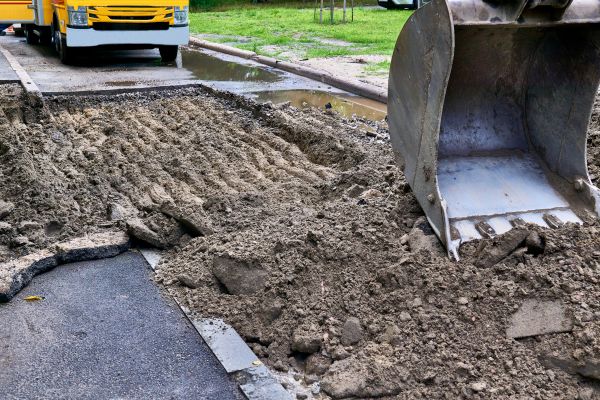 Blacktop Removal in Hampton