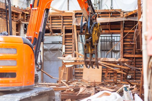 Cabin Demolition in Hampton