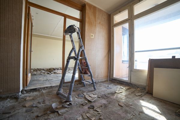 Interior Renovation Demolition in Hampton