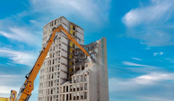 Commercial Building Removal in Hampton