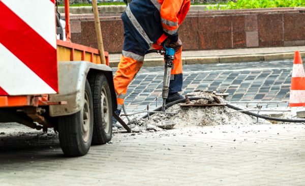 Concrete Driveway Demolition in Hampton