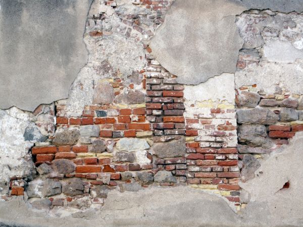Brick Siding Demolition in Hampton