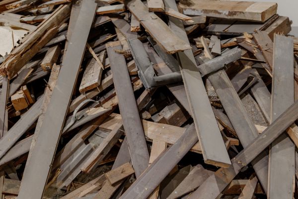 Hardwood Floor Demolition in Hampton