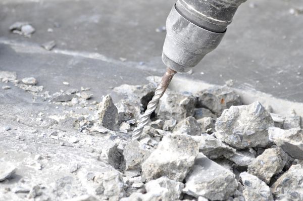 Concrete Floor Demolition in Hampton