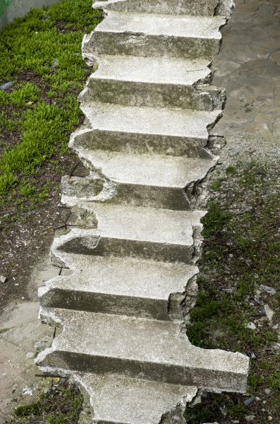 Concrete Steps Demolition in Hampton
