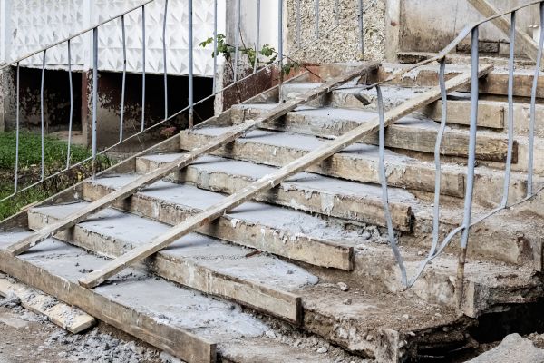 Staircase Demolition in Hampton